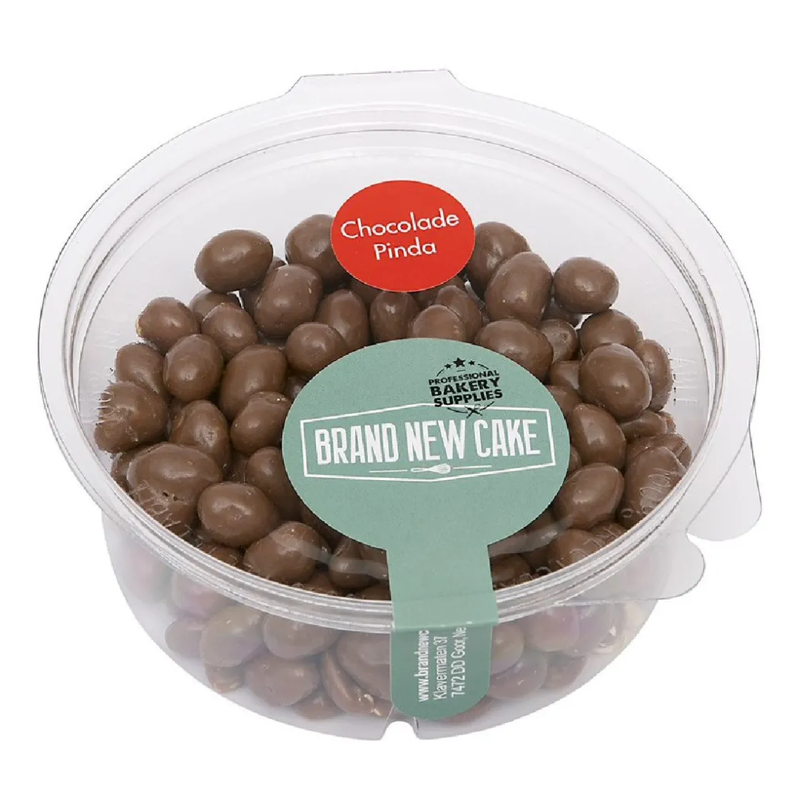 BrandNewCake Chocolade Pinda's Melk 140g* Chocolade Decoraties|Ijsdips