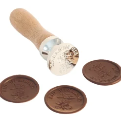 Chocolate World Chocolade Stempel Eid Mubarak Ø3cm*** Vorkjes, Rekjes En Toebehoren