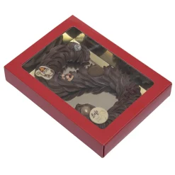 BrandNewCake Chocoladeletterdoos GK7 Rood / Goud 3st* Chocolade Verpakkingen|Chocoladeletterdozen