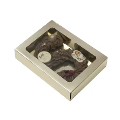 BrandNewCake Chocoladeletterdoos Klein GK1 Goud / Goud 26st* Chocolade Verpakkingen|Chocoladeletterdozen