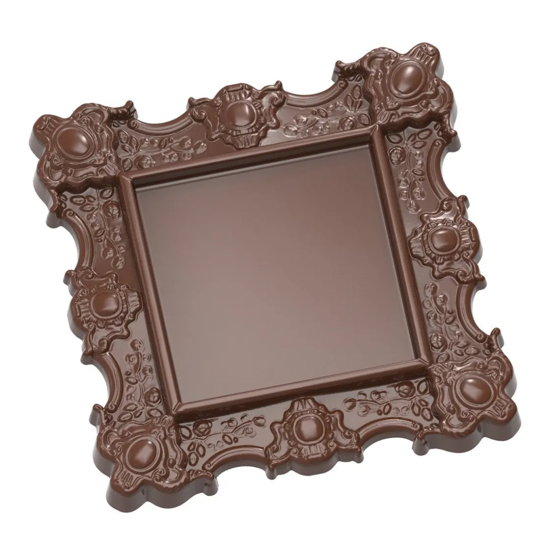 Chocolate World Chocolademal Barok Kader 15,6x15,6cm* Figuur Mallen