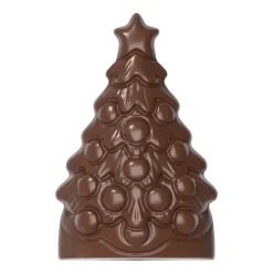 Chocolate World Chocolademal Kerstboom (4x) 90x59x24,5mm* Figuur Mallen