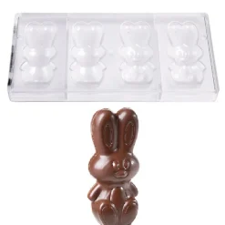 Chocolate World Chocolademal Konijn (2x) 99,5mm* Figuur Mallen