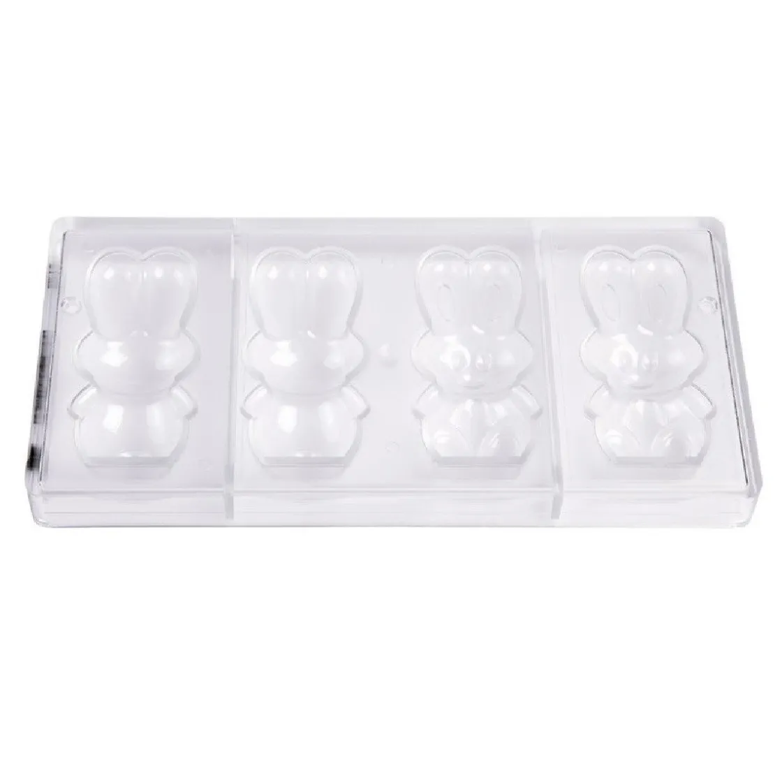 Chocolate World Chocolademal Konijn (2x) 99,5mm* Figuur Mallen