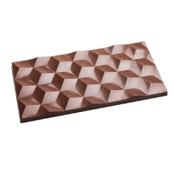 Chocolate World Chocolademal Tablet Facet (3x) 148x74x8,5mm* Tabletten En Repen Vormen