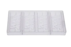 Chocolate World Chocolademal Tablet Thank You (4x) 118x50mm* Tabletten En Repen Vormen