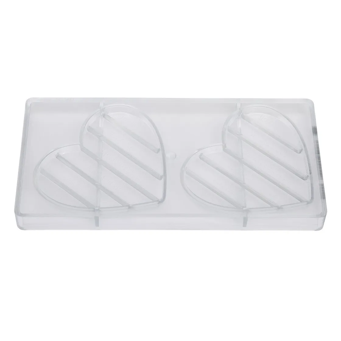 Chocolate World Chocolademal Tablet Hart (2x) 125x110x10mm* Tabletten En Repen Vormen