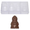 Chocolate World Chocolademal Sinterklaas (4x) 91x59x23mm* Figuur Mallen