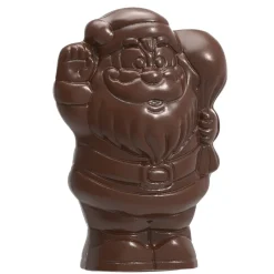 Chocolate World Chocolademal Kerstman (4x) 84x60x36mm* Figuur Mallen