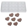 Chocolate World Chocolademal Hartjes Figuren (21x) 30x26x7mm* Figuur Mallen