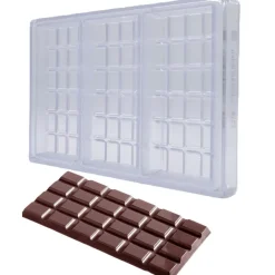 Chocolate World Chocolademal Tablet (3x) 155x77x19mm Dubai* Tabletten En Repen Vormen
