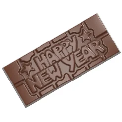 Chocolate World Chocolademal Tablet Happy New Year (4x)* Tabletten En Repen Vormen