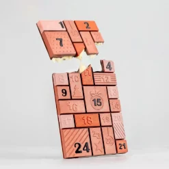 Martellato Chocolademal Countdown Adventskalender Tablet 10x18cm* Tabletten En Repen Vormen|Cijfer En Letter Vormen