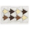 Decora Chocolademal Kerstboom (8x) 4x4,2 cm* Figuur Mallen