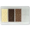 Decora Chocolademal Schildpad Tablet (4x) 8,5x4,2 cm* Tabletten En Repen Vormen