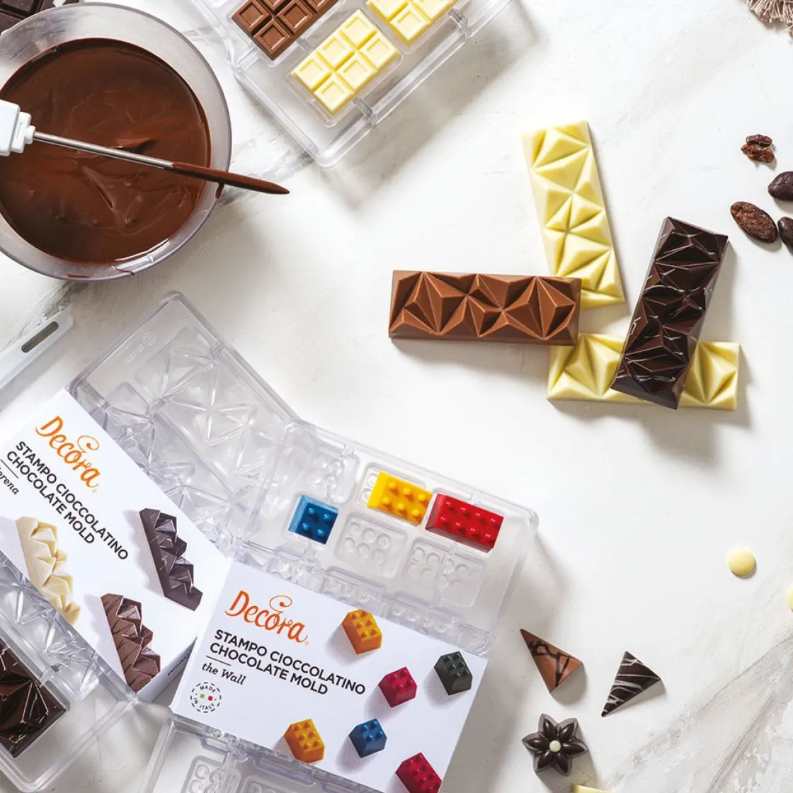 Decora Chocolademal Serena Tablet (5x) 85x31x16(h)mm* Tabletten En Repen Vormen