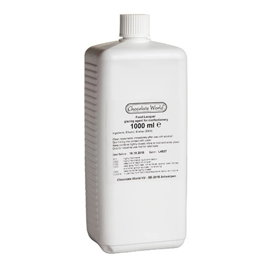 Chocolate World Shellac 1 liter* Hulpstoffen