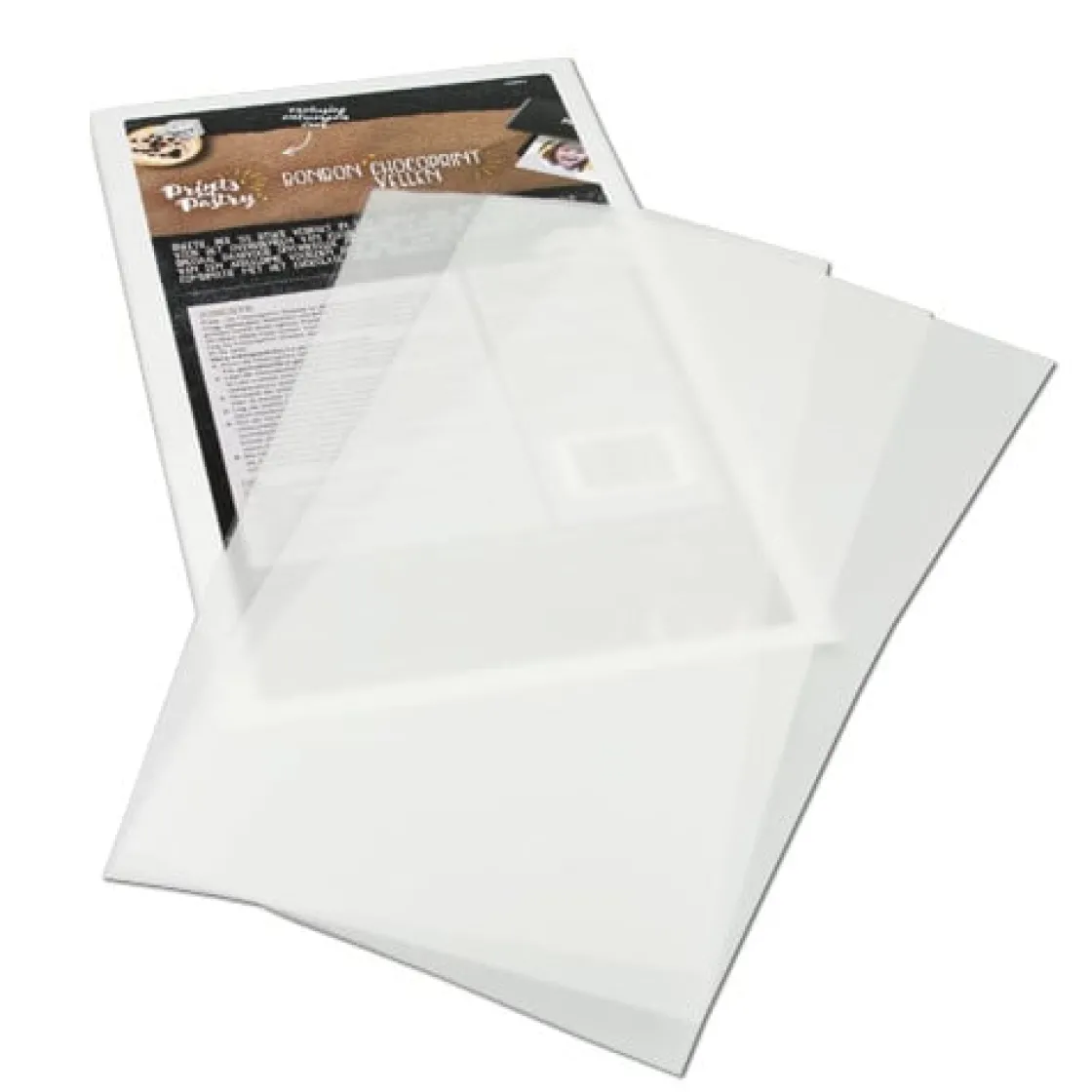 Prints on Pastry Chocoprint sheets Bonbon-formaat (100 vellen)* Eetbaar Papier