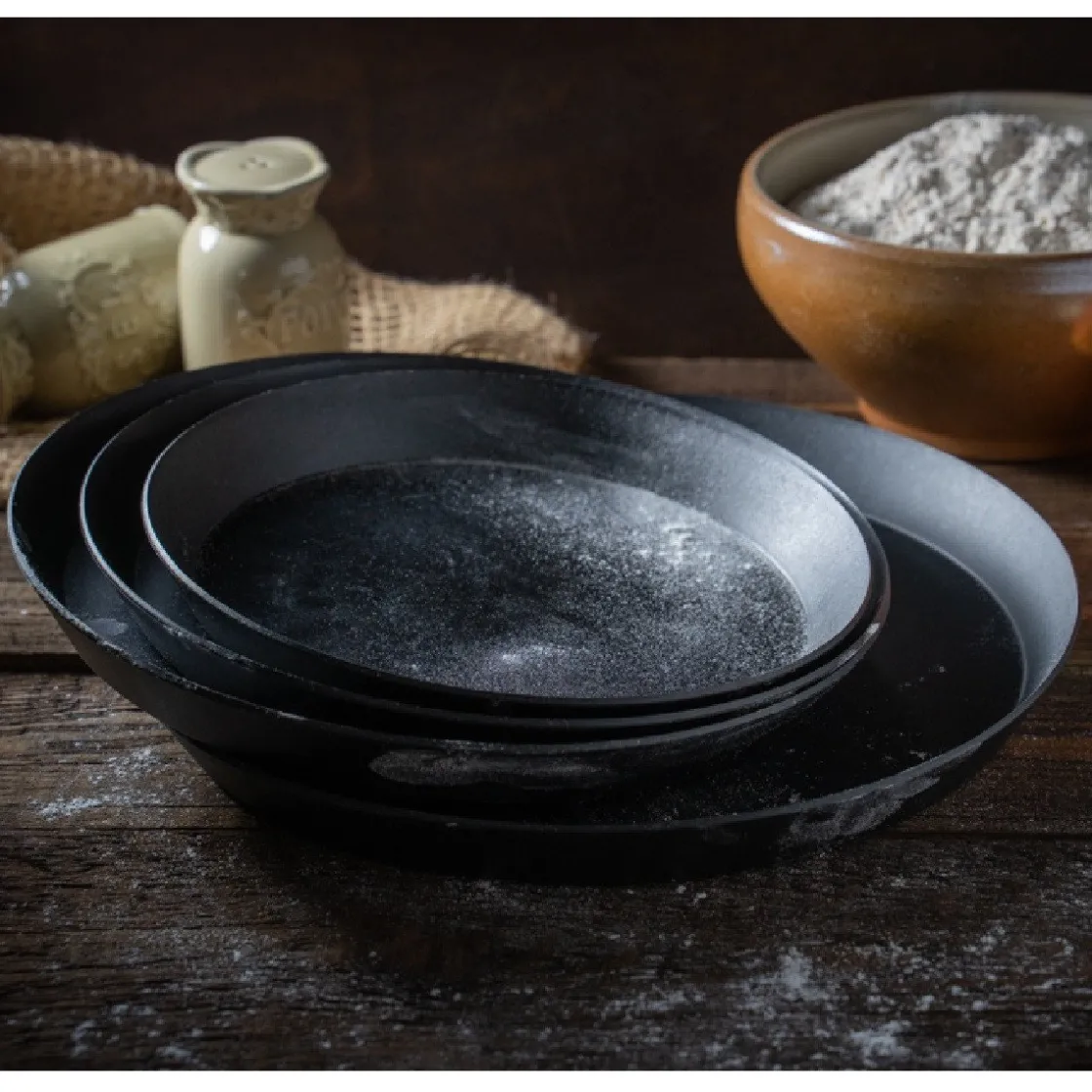 Clean Baking Products CleanBaking Kunststof Vlaaipan Glad Ø26,5cm* Ronde Bakvormen