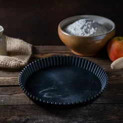 Clean Baking Products CleanBaking Kunststof Vlaaipan Gekarteld Ø20,5cm* Ronde Bakvormen