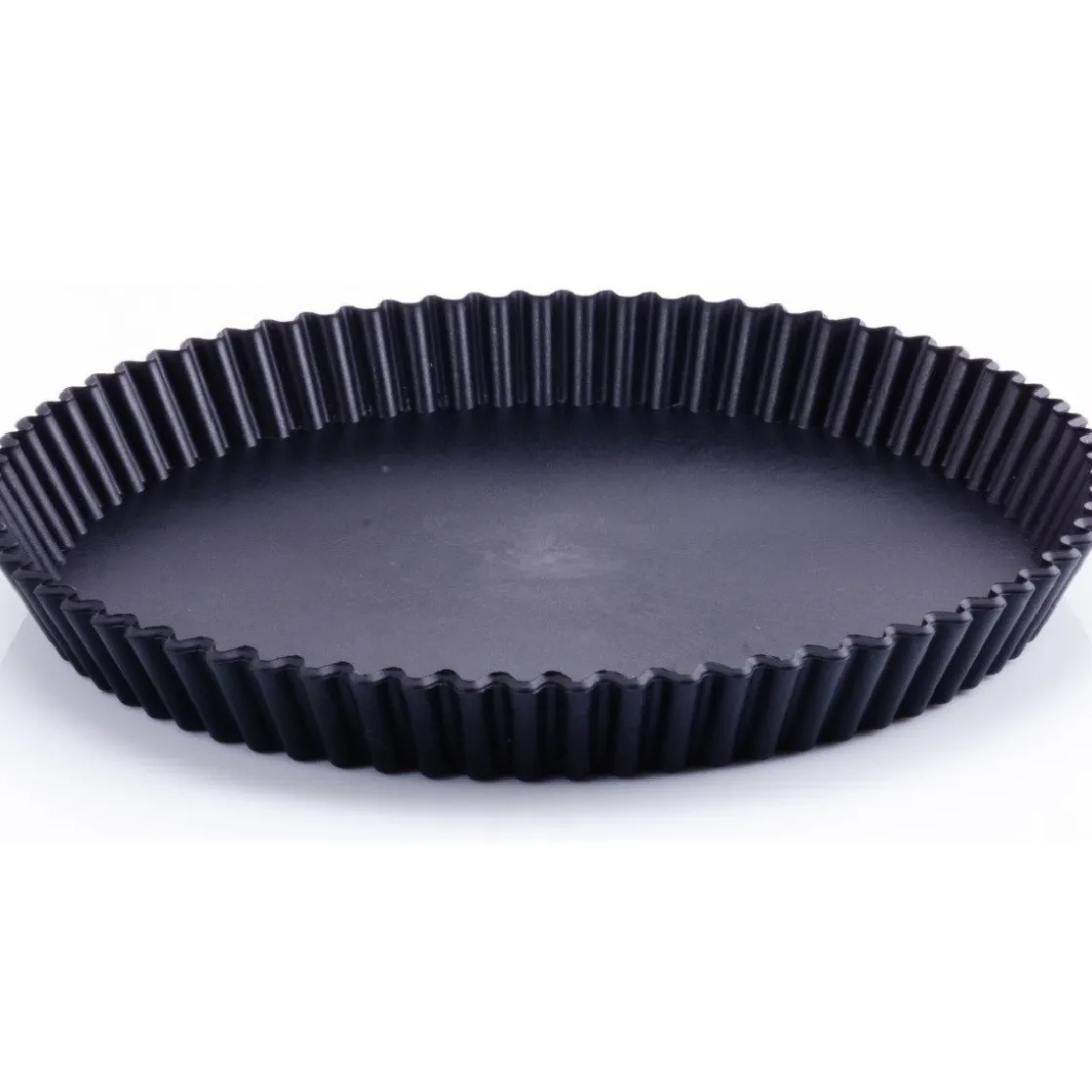 Clean Baking Products CleanBaking Kunststof Vlaaipan Gekarteld Ø23cm*** Ronde Bakvormen