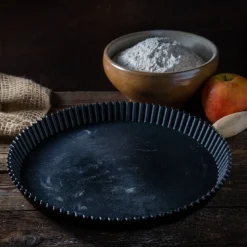 Clean Baking Products CleanBaking Kunststof Vlaaipan Gekarteld Ø26,5cm* Ronde Bakvormen