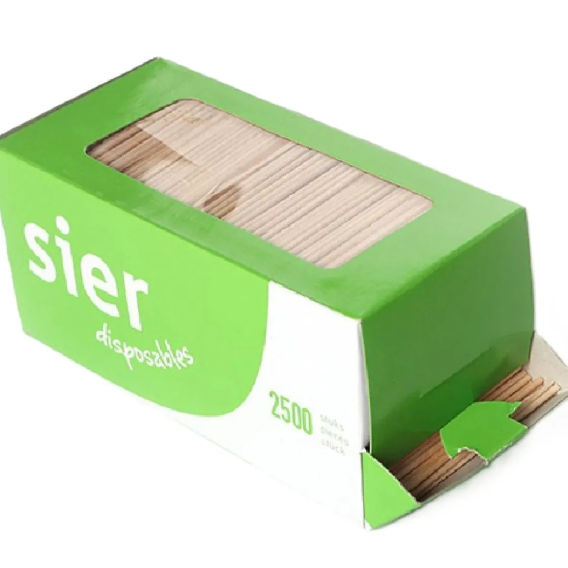 Overig Cocktailprikker Hout Ø2mm/6,5cm 2500st.* Bakhulpmiddelen