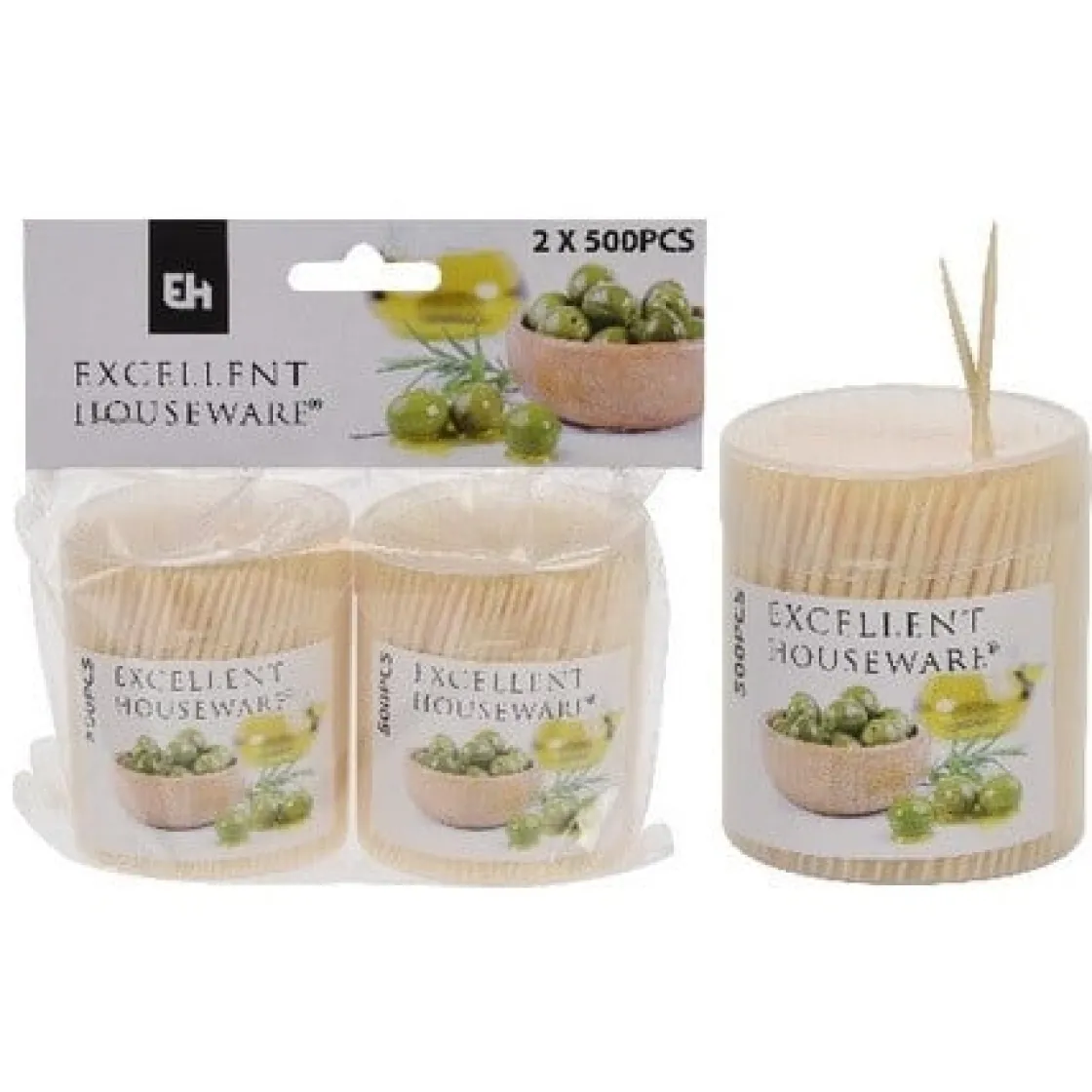 Overig Cocktailprikkers 1000st.* Bakhulpmiddelen