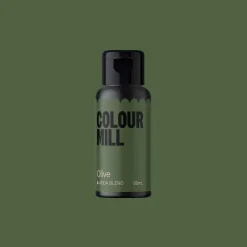 Colour Mill Aqua Blend Kleurstof Olive 20ml*** Vloeibare Kleurstoffen|Gel Kleurstoffen