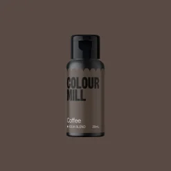 Colour Mill Aqua Blend Kleurstof Coffee 20ml*** Vloeibare Kleurstoffen|Gel Kleurstoffen