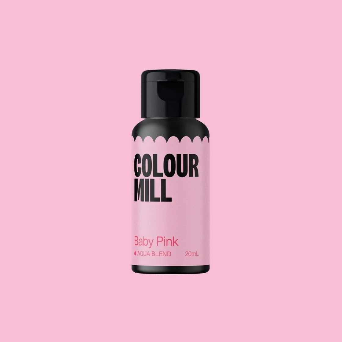 Colour Mill Aqua Blend Kleurstof Baby Pink 20ml*** Vloeibare Kleurstoffen|Gel Kleurstoffen