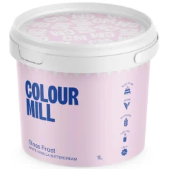 Colour Mill Botercreme Wit Gloss Frost (kant-en-klaar) 1L* Botercrème En Icing Poeders
