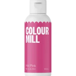 Colour Mill Kleurstof Oil Blend Hot Pink 100ml* Chocolade Kleurstoffen|Vloeibare Kleurstoffen
