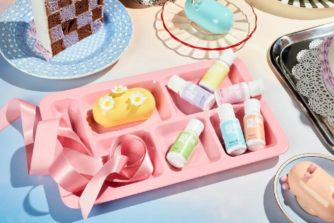 Colour Mill Kleurstof Oil Blend Pastel Set/6* Chocolade Kleurstoffen|Vloeibare Kleurstoffen