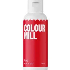 Colour Mill Kleurstof Oil Blend Red 100ml* Chocolade Kleurstoffen|Vloeibare Kleurstoffen