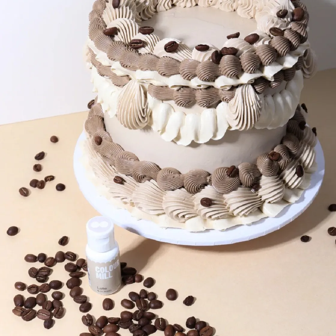 Colour Mill Kleurstof Oil Blend Latte 100ml* Chocolade Kleurstoffen|Vloeibare Kleurstoffen