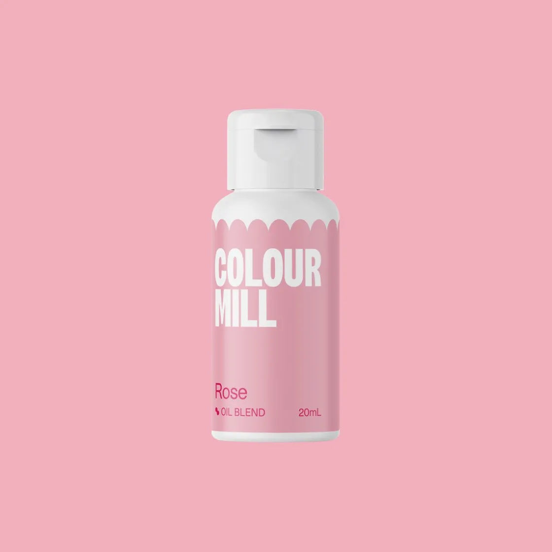 Colour Mill Kleurstof Oil Blend Rose 20ml* Chocolade Kleurstoffen|Chocolade Kleurstoffen