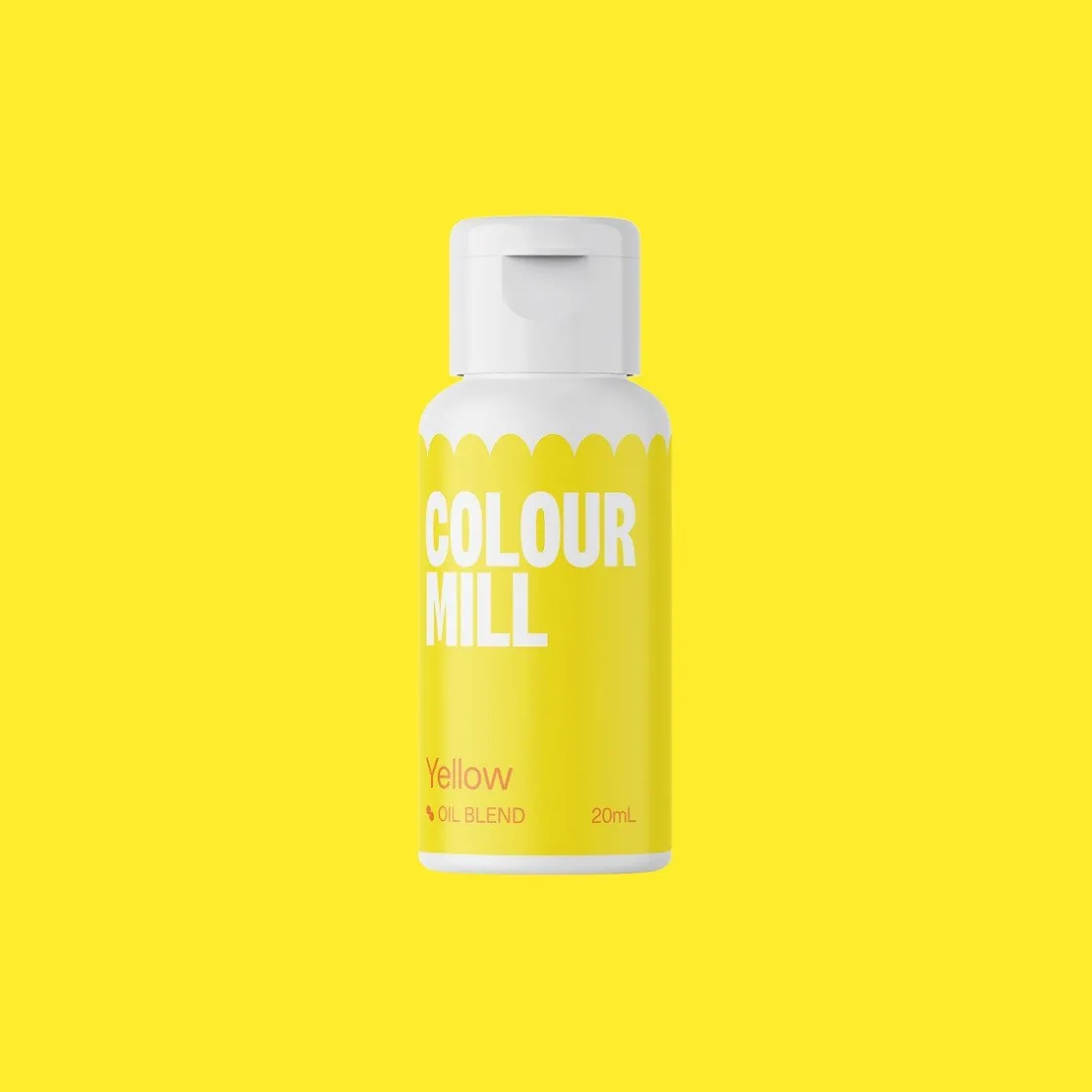 Colour Mill Kleurstof Oil Blend Yellow 20ml* Chocolade Kleurstoffen|Vloeibare Kleurstoffen