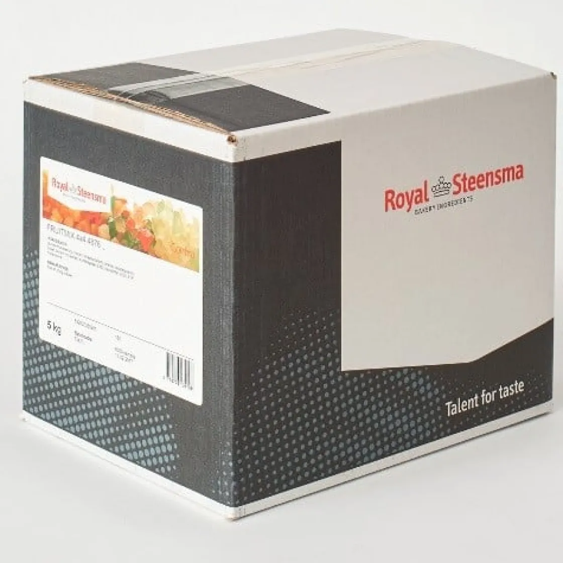 Royal Steensma Confru Gekonfijte stukjes Fruitmix 4x4mm 5 kg* Gekonfijt Fruit En Bigarreaux