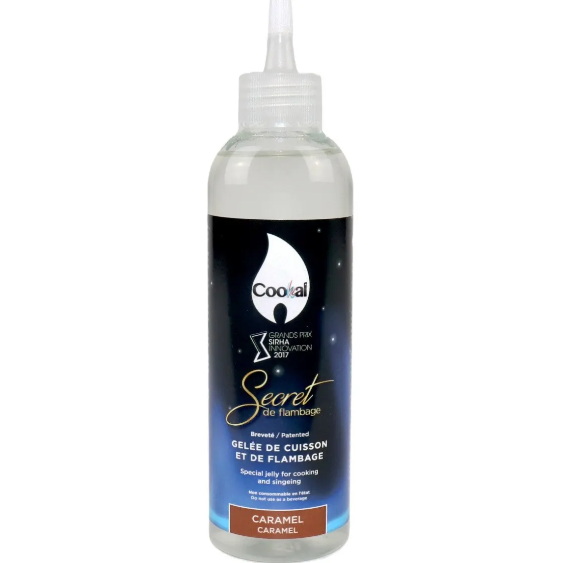 Cookal Flambeergel Caramel 200ml* Hulpstoffen En Bindmiddelen|Smaakstoffen