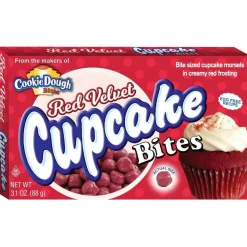 Overig Cookie Dough Bites Red Velvet Cupcake 88g* Ijsdips|Eetbare Strooisels