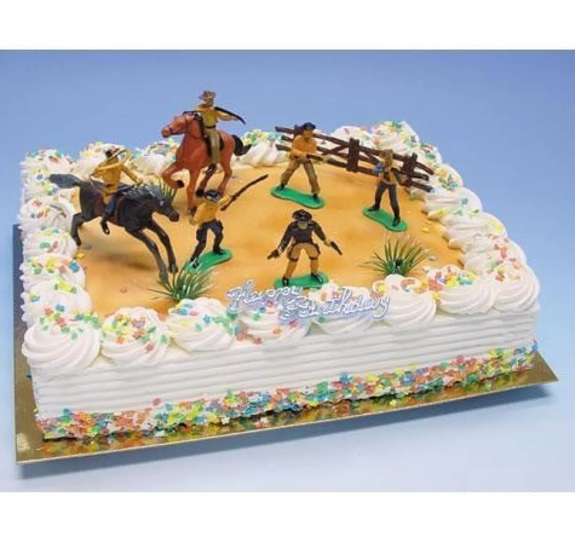 Overig Cowboy's Taartset* Taartsets En Toppers