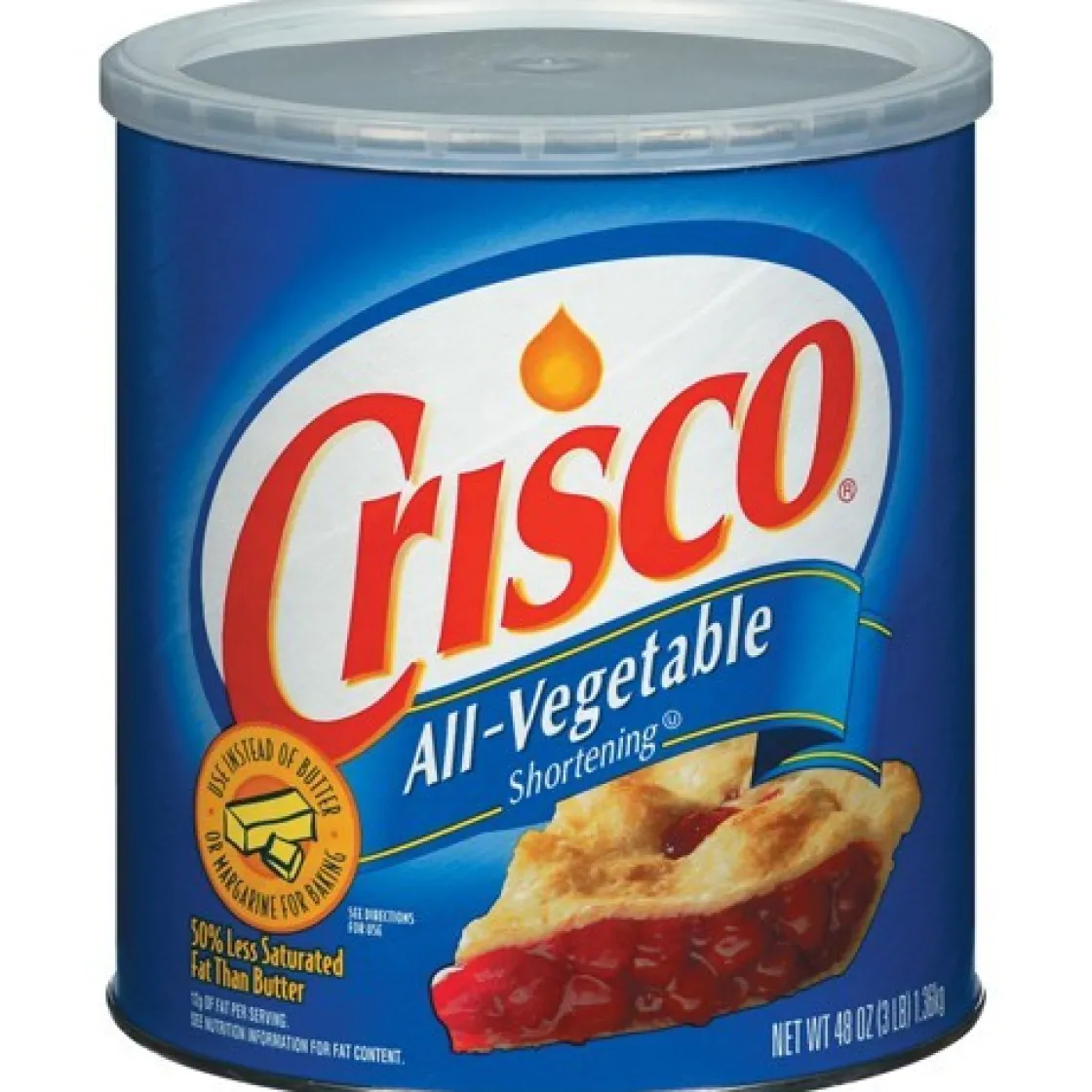 Crisco shortening 1,36 kg* Oliën En Vetten|Hulpstoffen