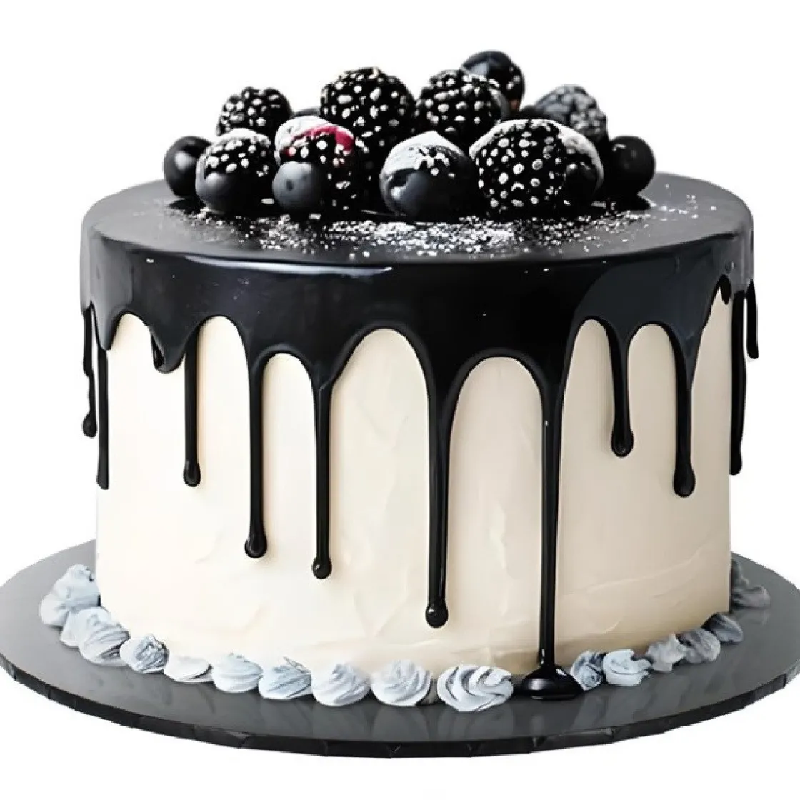 Culpitt Cakeboard Zwart Mat Extra Stevig Ø25cm* Cakeboards