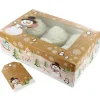 Culpitt Cupcake Doosje 6/12 Sneeuwpop (tray-venster) 20st.* Cupcake Doosjes