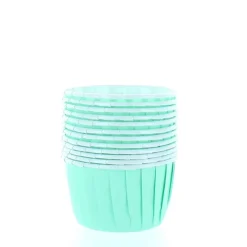 Culpitt Cupcake Vormpjes Aqua 50mm 12st.* Bakvormen Papier