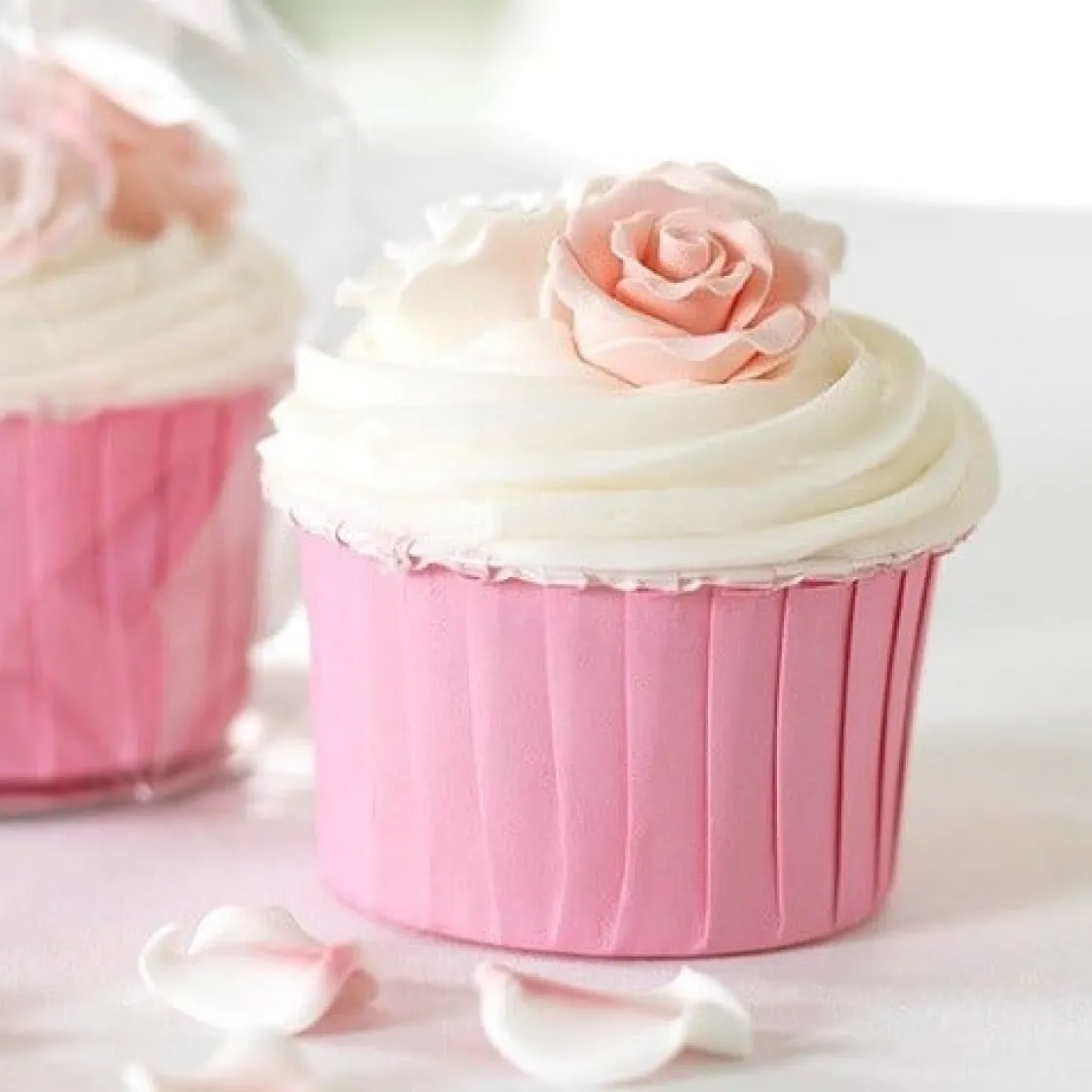 Culpitt Cupcake Vormpjes pastel Roze 60mm 24st.* Bakvormen Papier