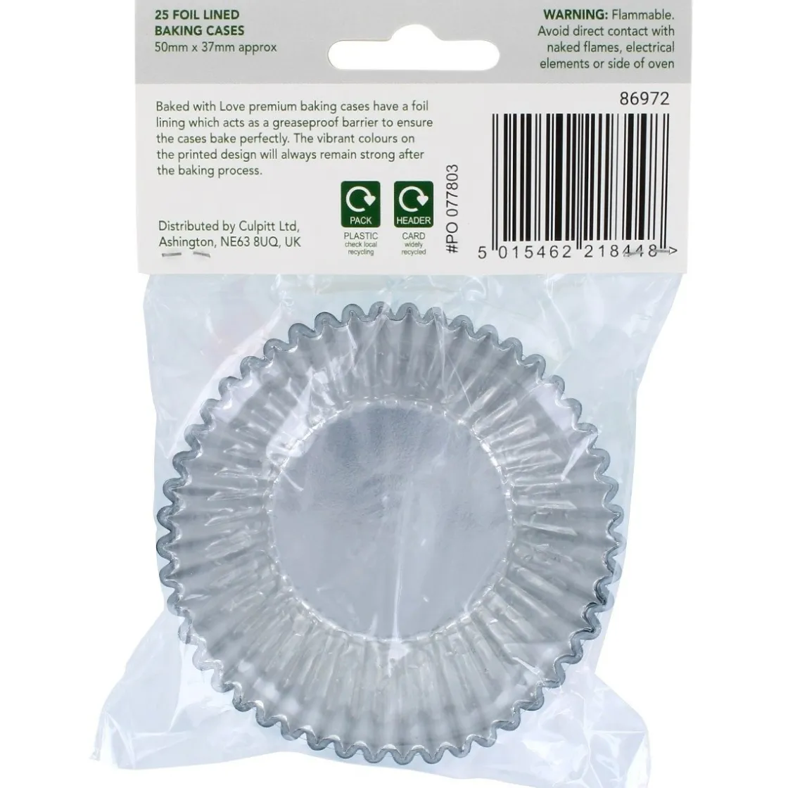 Culpitt Cupcake Vormpjes Dino 50mm 25st.* Bakvormen Papier