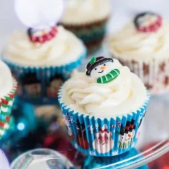 Culpitt Cupcake Vormpjes Kerst 50mm 100st.* Bakvormen Papier