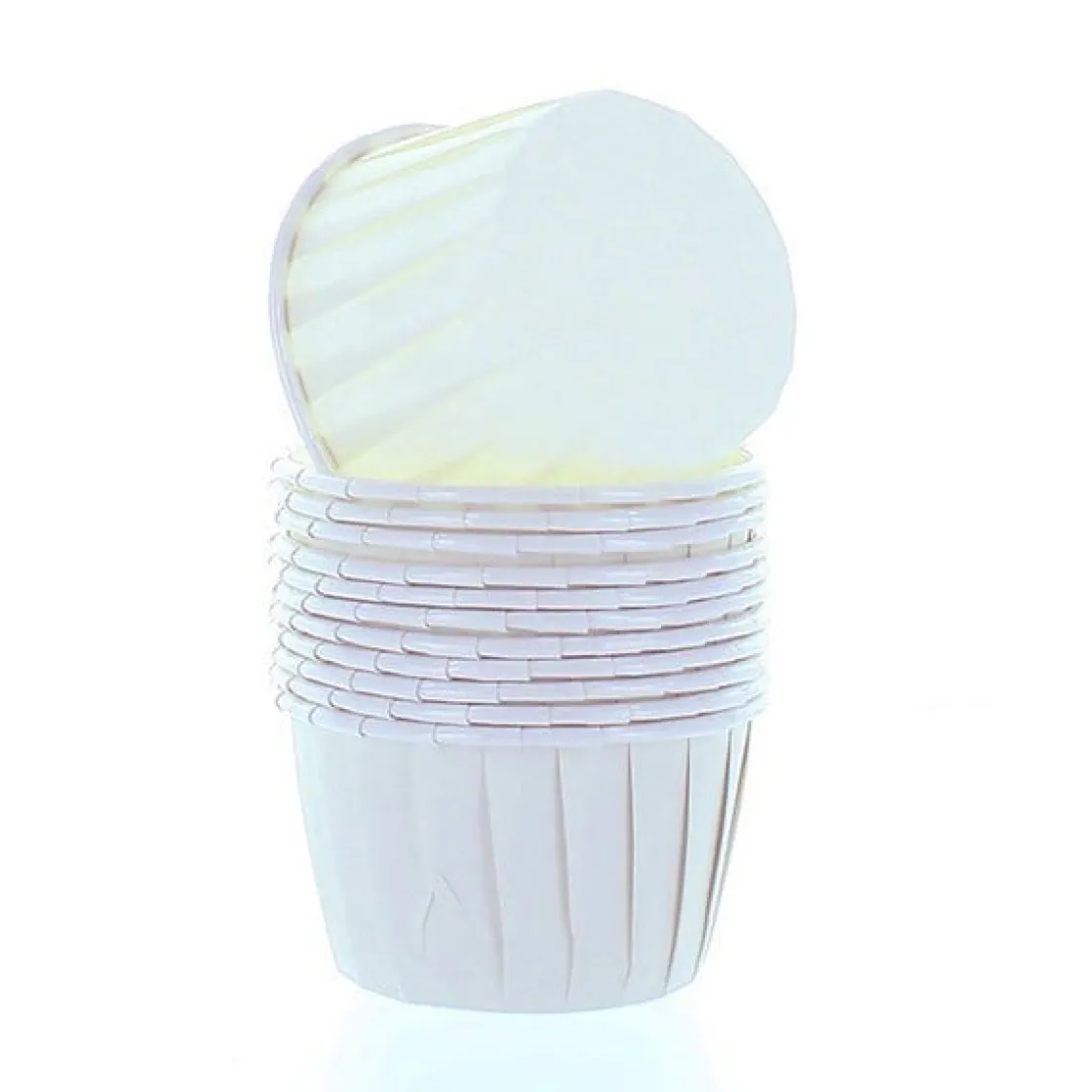 Culpitt Cupcake Vormpjes Ivoor 50mm 12st.* Bakvormen Papier